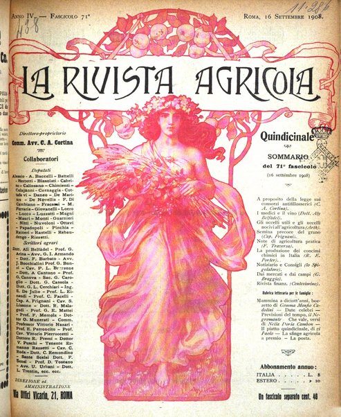 La rivista agricola