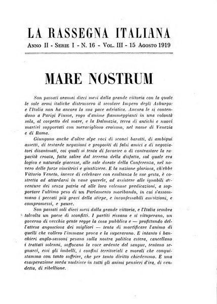 Rassegna italiana politica letteraria e artistica