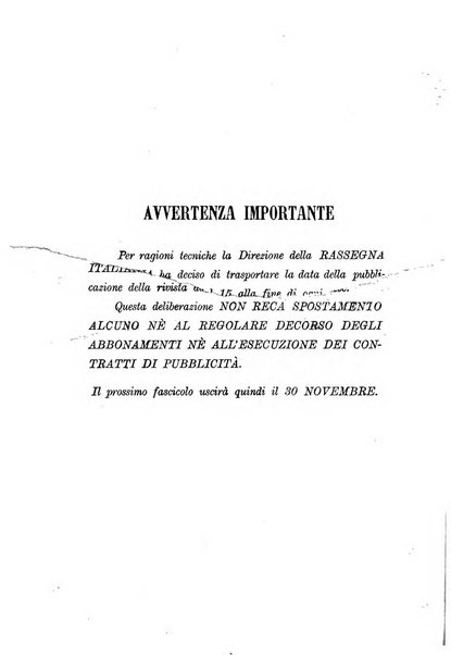 Rassegna italiana politica letteraria e artistica