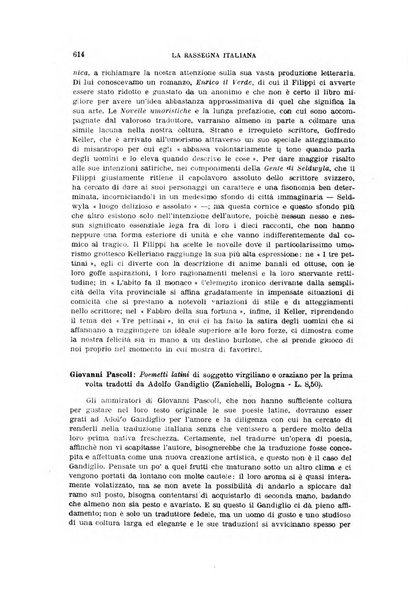 Rassegna italiana politica letteraria e artistica