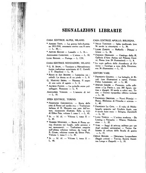 Rassegna italiana politica letteraria e artistica