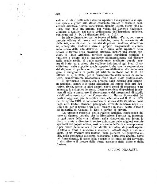 Rassegna italiana politica letteraria e artistica