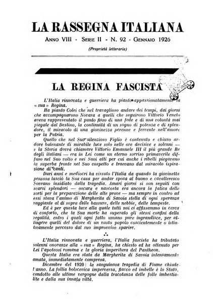 Rassegna italiana politica letteraria e artistica