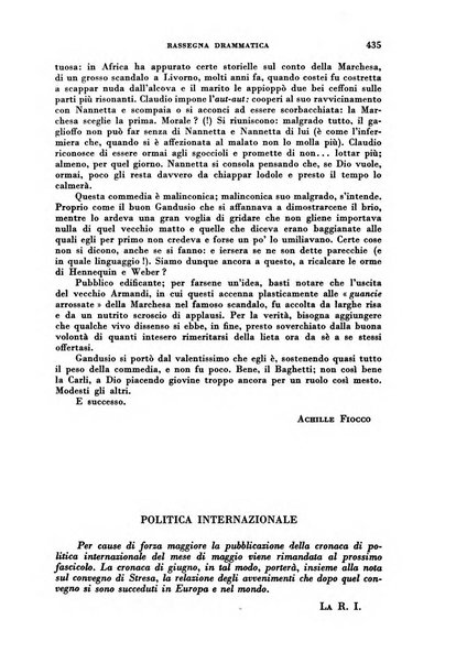 Rassegna italiana politica letteraria e artistica