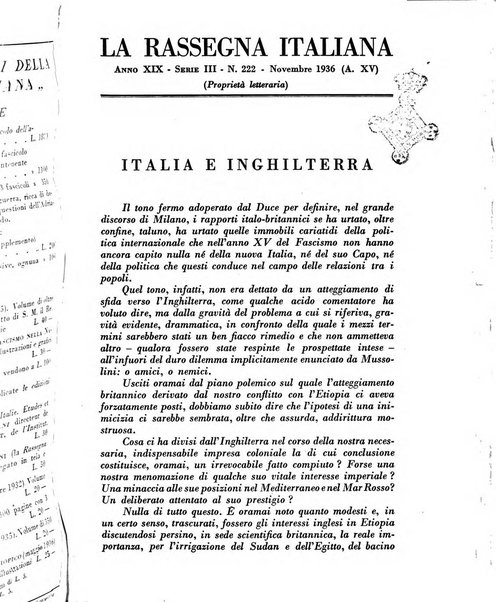 Rassegna italiana politica letteraria e artistica