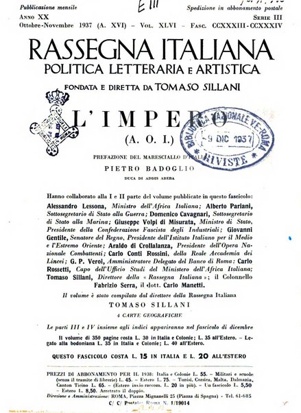 Rassegna italiana politica letteraria e artistica