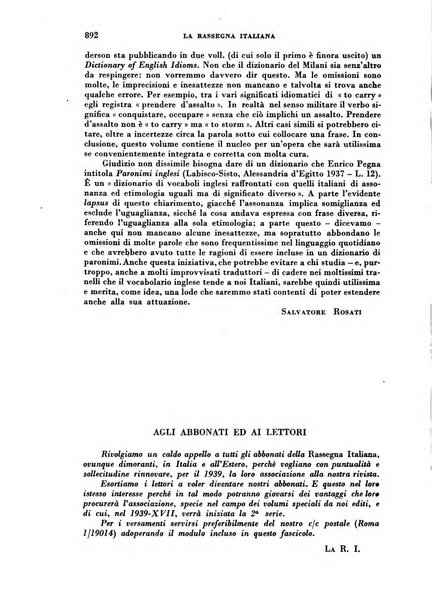 Rassegna italiana politica letteraria e artistica