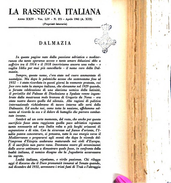 Rassegna italiana politica letteraria e artistica