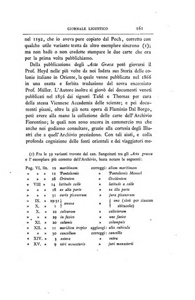 Giornale ligustico di archeologia, storia e belle arti