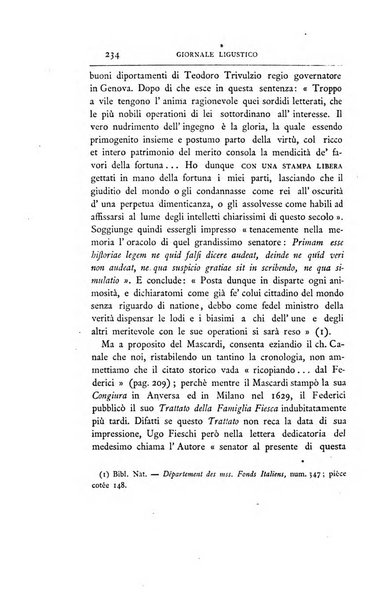 Giornale ligustico di archeologia, storia e belle arti