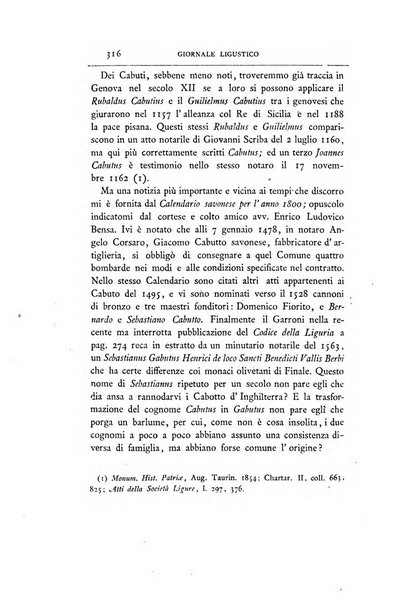 Giornale ligustico di archeologia, storia e belle arti