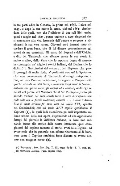 Giornale ligustico di archeologia, storia e belle arti