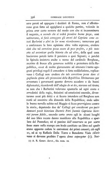 Giornale ligustico di archeologia, storia e belle arti