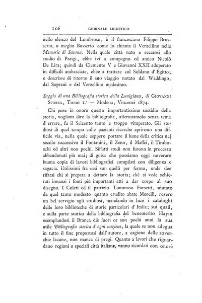 Giornale ligustico di archeologia, storia e belle arti