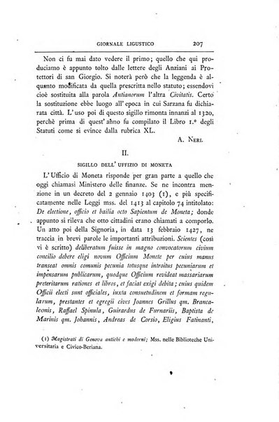 Giornale ligustico di archeologia, storia e belle arti