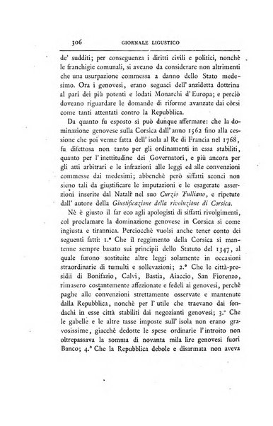 Giornale ligustico di archeologia, storia e belle arti