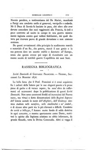 Giornale ligustico di archeologia, storia e belle arti