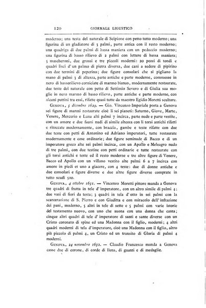 Giornale ligustico di archeologia, storia e belle arti