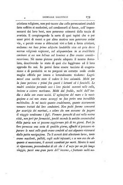 Giornale ligustico di archeologia, storia e belle arti