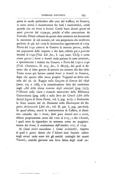 Giornale ligustico di archeologia, storia e belle arti