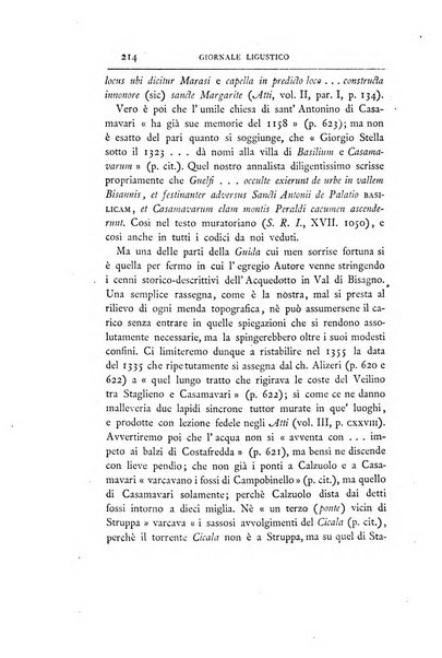 Giornale ligustico di archeologia, storia e belle arti