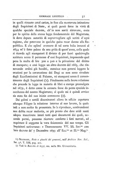 Giornale ligustico di archeologia, storia e belle arti