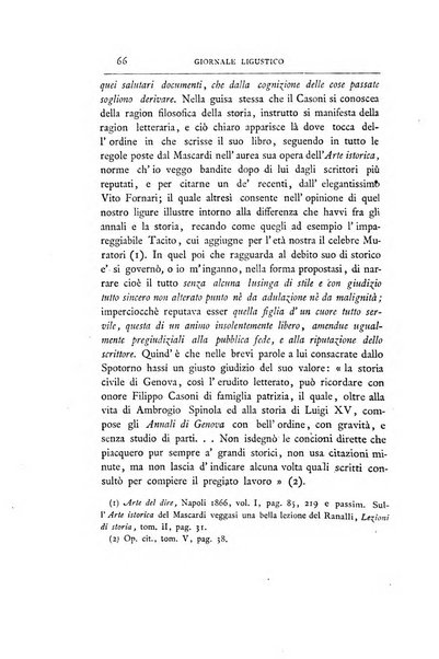 Giornale ligustico di archeologia, storia e belle arti