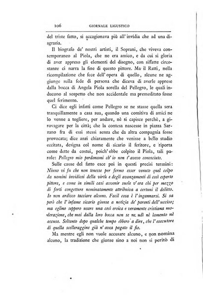 Giornale ligustico di archeologia, storia e belle arti