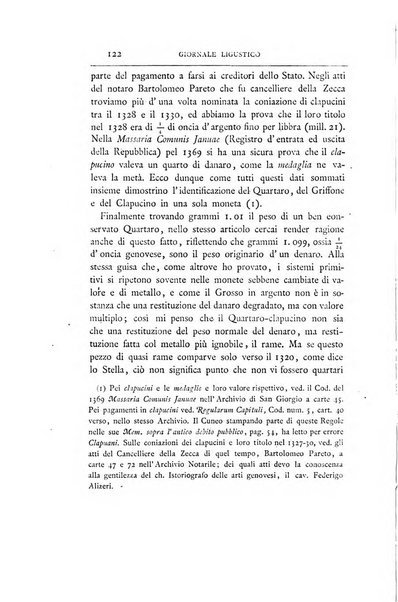 Giornale ligustico di archeologia, storia e belle arti