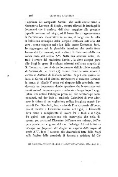 Giornale ligustico di archeologia, storia e belle arti