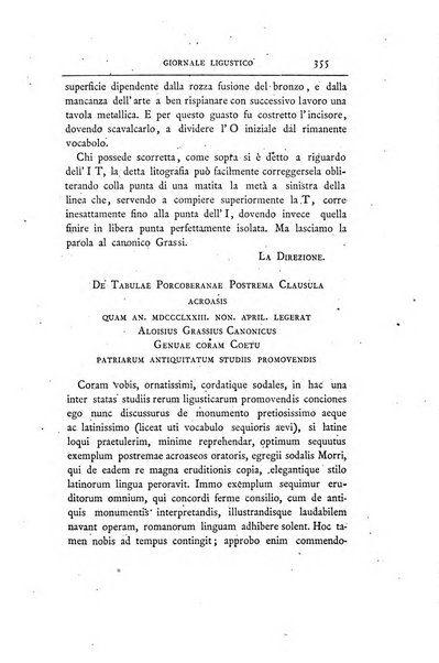 Giornale ligustico di archeologia, storia e belle arti