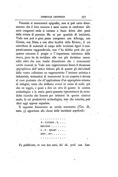 Giornale ligustico di archeologia, storia e belle arti