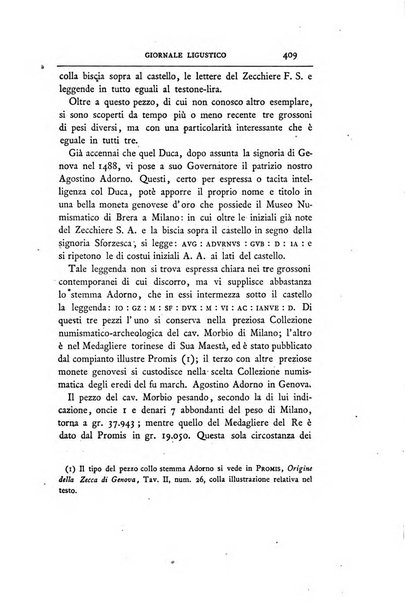 Giornale ligustico di archeologia, storia e belle arti