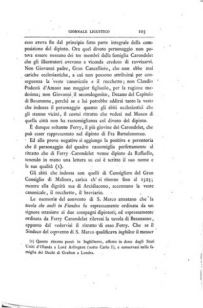 Giornale ligustico di archeologia, storia e belle arti