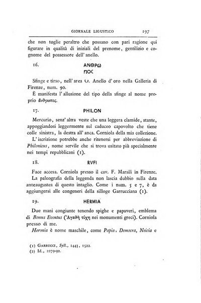 Giornale ligustico di archeologia, storia e belle arti