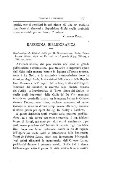 Giornale ligustico di archeologia, storia e belle arti