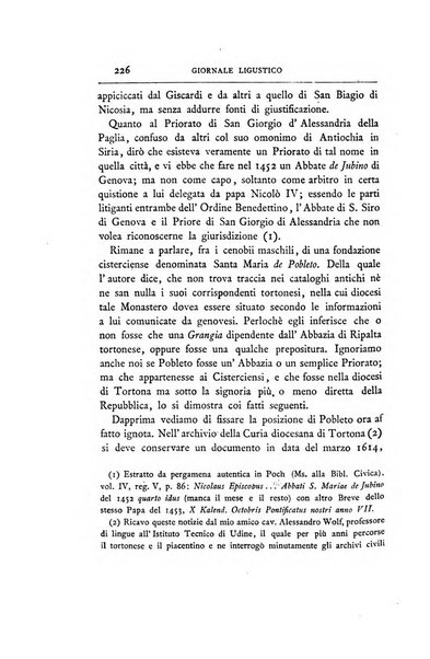 Giornale ligustico di archeologia, storia e belle arti