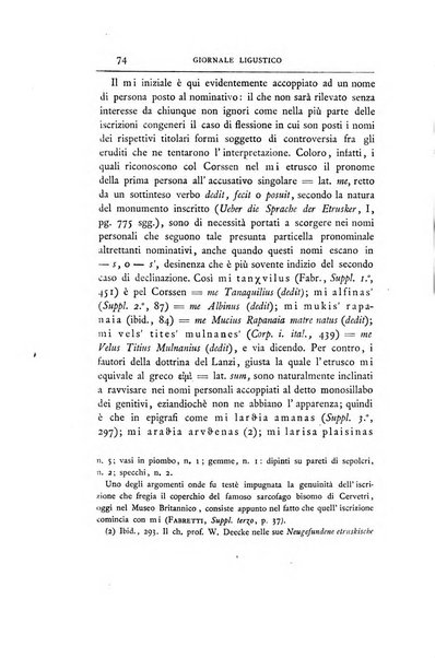 Giornale ligustico di archeologia, storia e belle arti