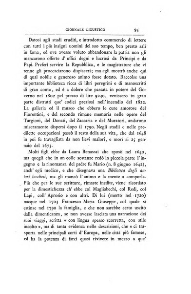 Giornale ligustico di archeologia, storia e belle arti