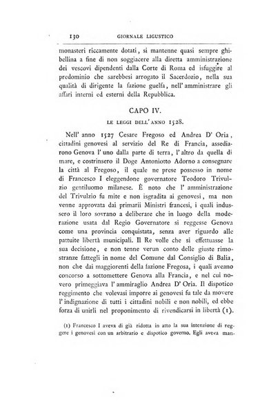 Giornale ligustico di archeologia, storia e belle arti