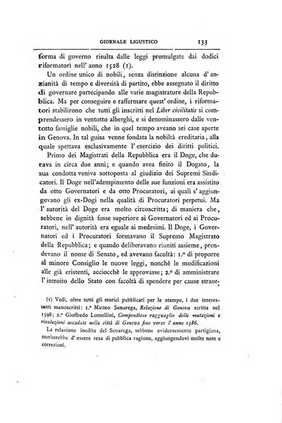 Giornale ligustico di archeologia, storia e belle arti