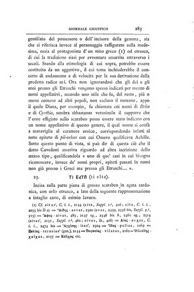 Giornale ligustico di archeologia, storia e belle arti