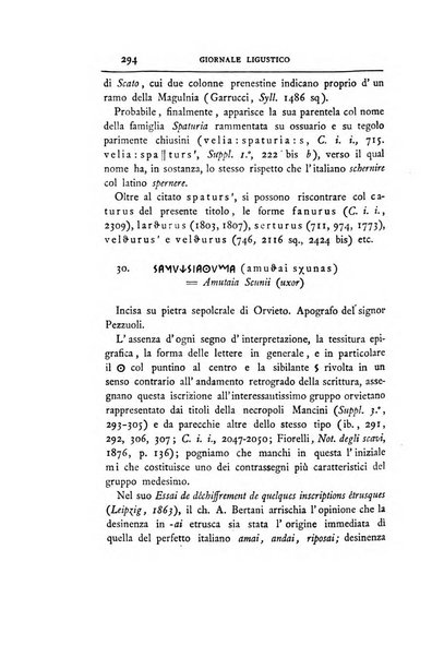 Giornale ligustico di archeologia, storia e belle arti