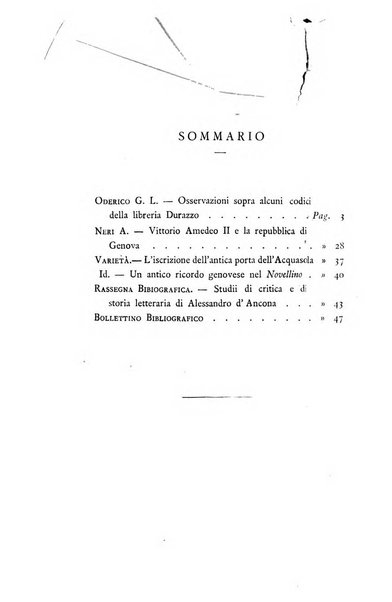 Giornale ligustico di archeologia, storia e belle arti