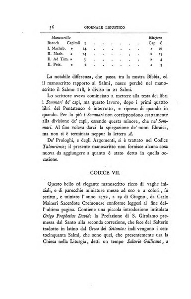 Giornale ligustico di archeologia, storia e belle arti