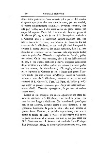 Giornale ligustico di archeologia, storia e belle arti