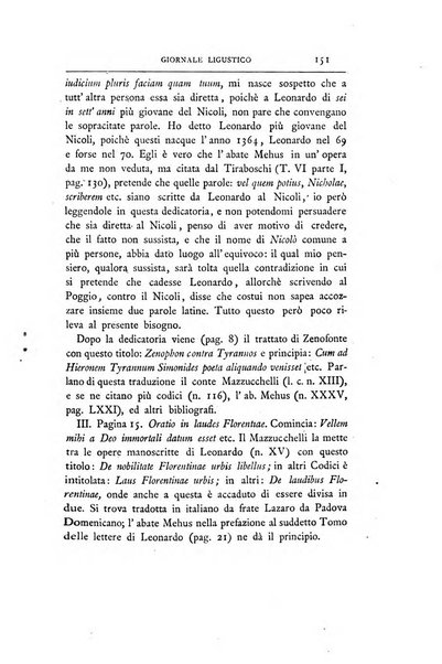 Giornale ligustico di archeologia, storia e belle arti