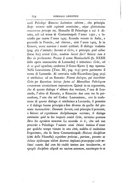 Giornale ligustico di archeologia, storia e belle arti