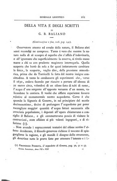 Giornale ligustico di archeologia, storia e belle arti