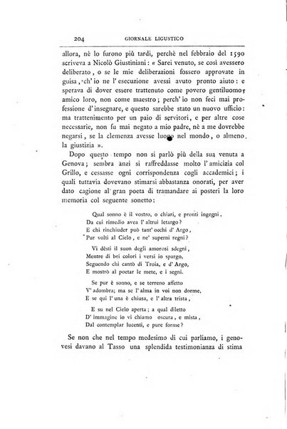 Giornale ligustico di archeologia, storia e belle arti